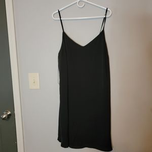 Black Slip dress